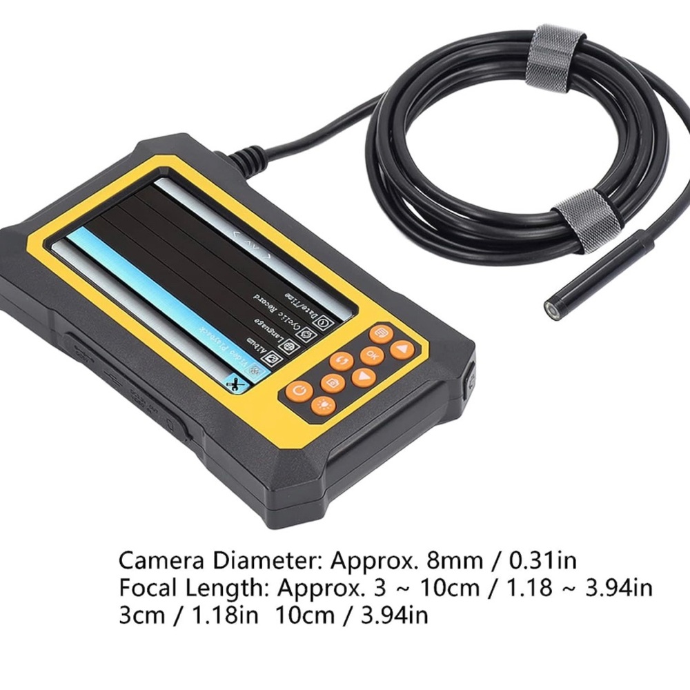 COPY - Industrial Endoscope, HD Digital Borescope Inspection Camera, 4.3 Inch L…